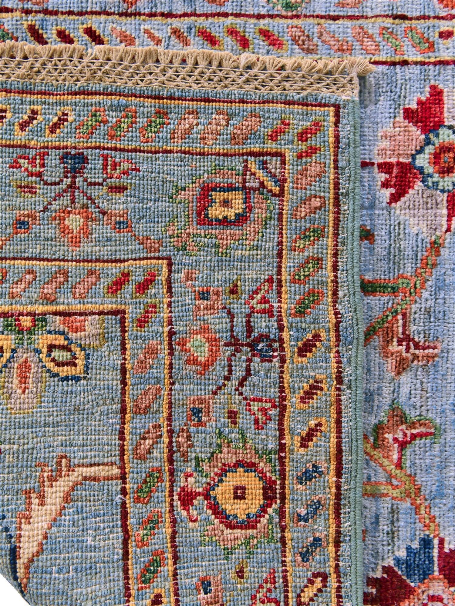 Detail image 8 of 8: 2' 7 x 4' 3 Hand Knotted Ariana Ziegler Rug