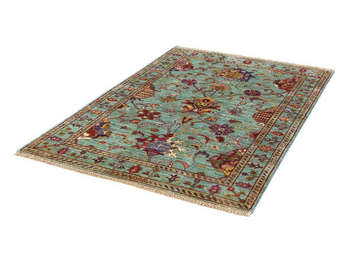 3' 4 x 5' Hand Knotted Ariana Ziegler Rug