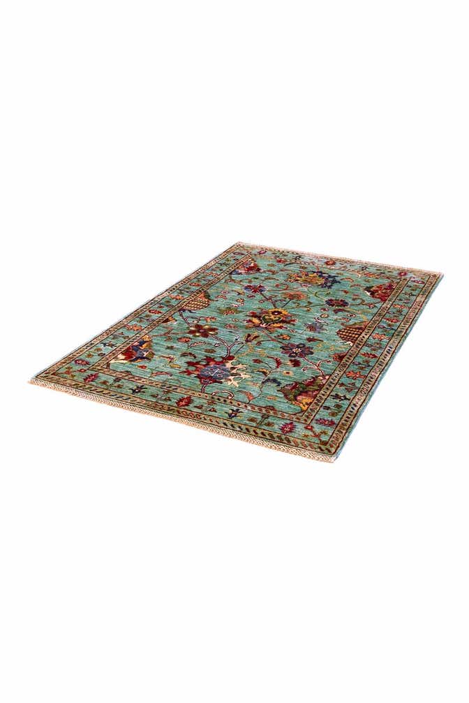 3' 4 x 5' Hand Knotted Ariana Ziegler Rug