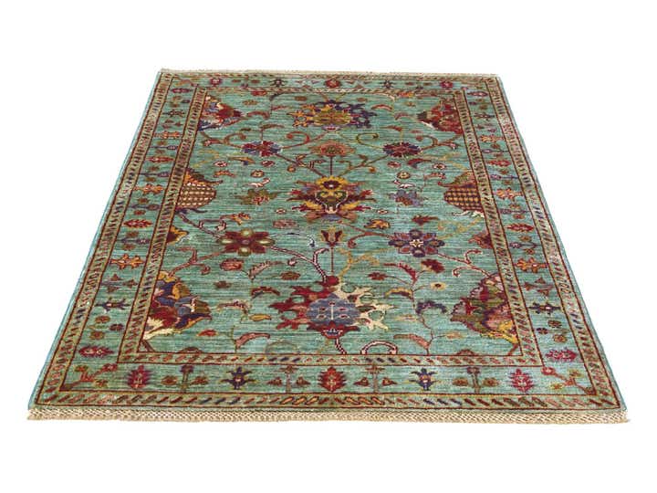 3' 4 x 5' Hand Knotted Ariana Ziegler Rug