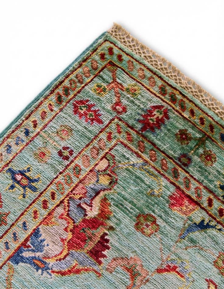 Detail image of 3' 4 x 5' Hand Knotted Ariana Ziegler Rug