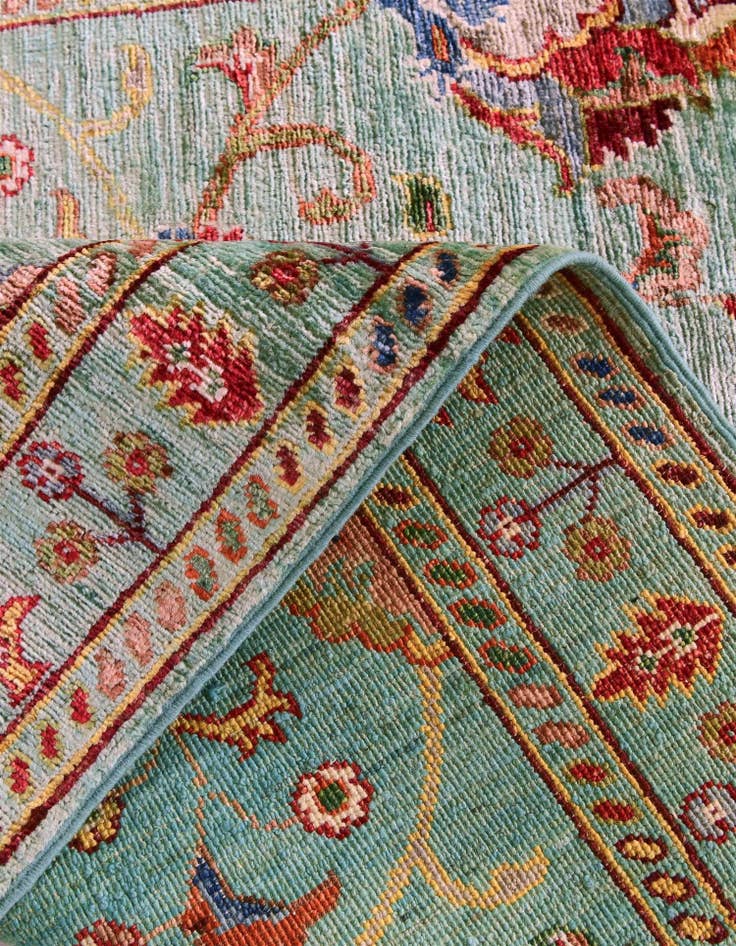 Detail image of 3' 4 x 5' Hand Knotted Ariana Ziegler Rug