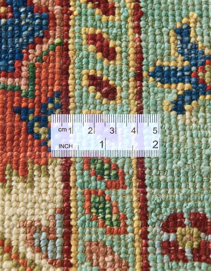 Detail image of 3' 4 x 5' Hand Knotted Ariana Ziegler Rug