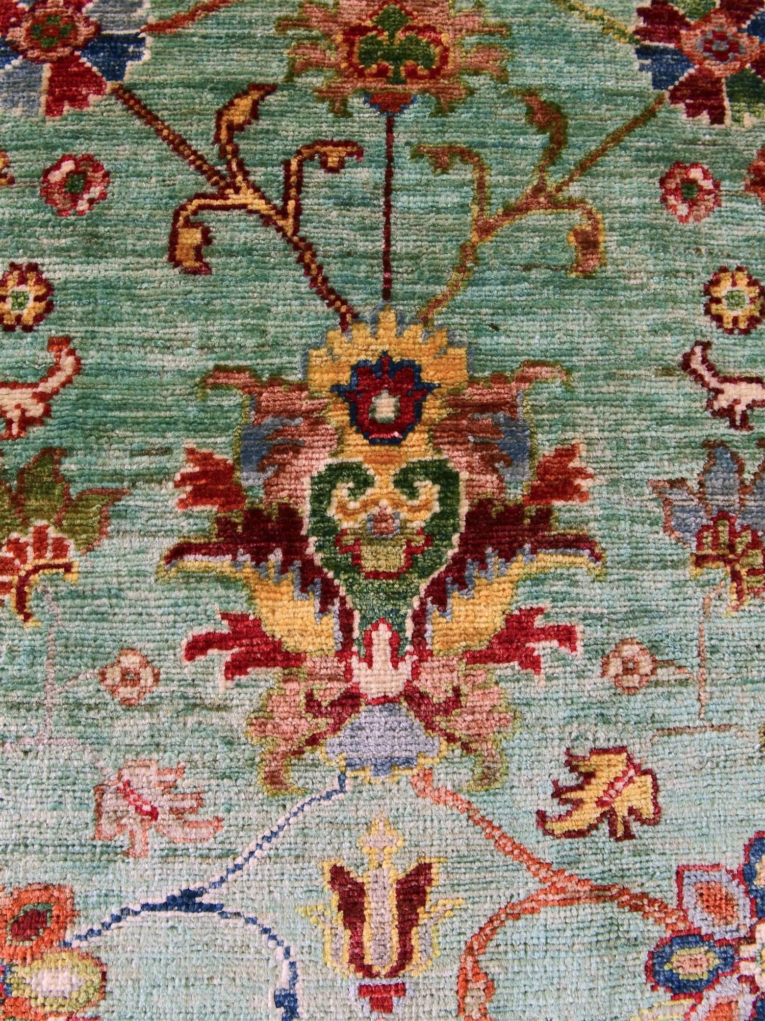 3' 4 x 5' Hand Knotted Ariana Ziegler Rug