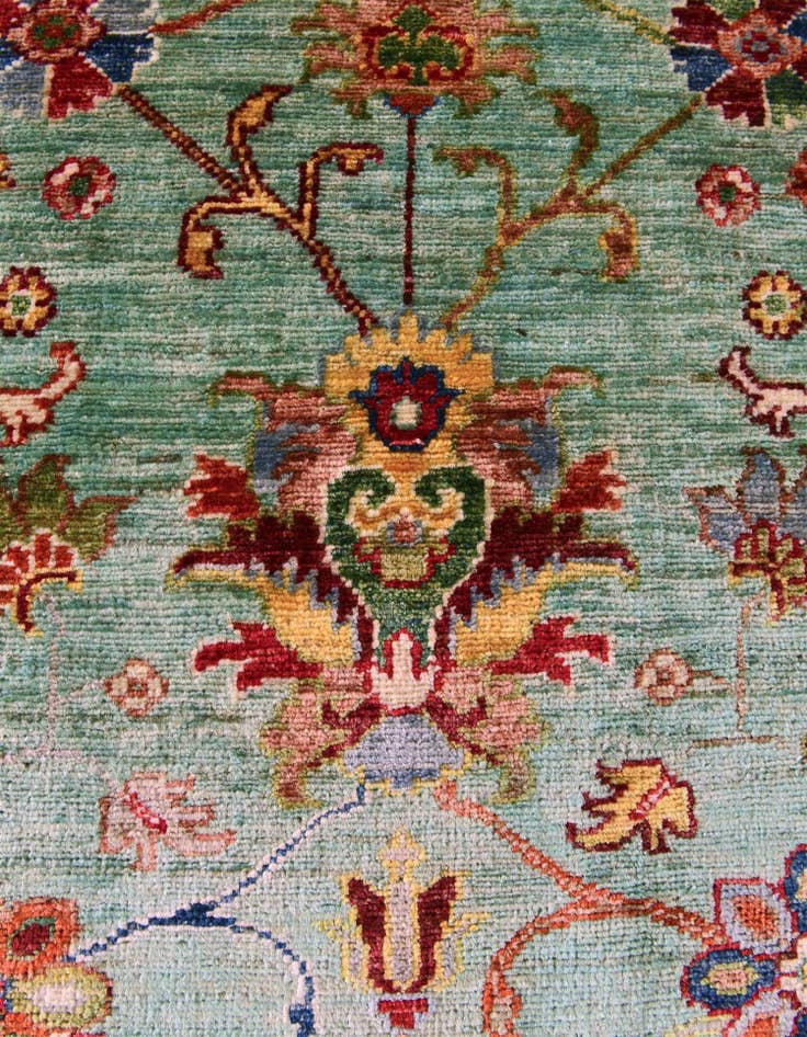 Detail image of 3' 4 x 5' Hand Knotted Ariana Ziegler Rug