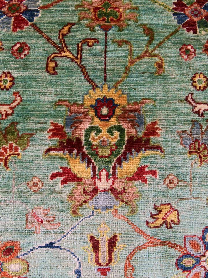 3' 4 x 5' Hand Knotted Ariana Ziegler Rug