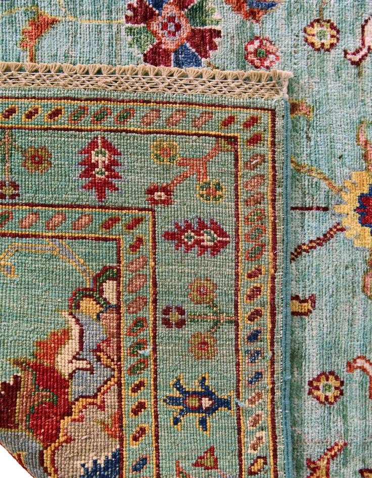 Detail image of 3' 4 x 5' Hand Knotted Ariana Ziegler Rug