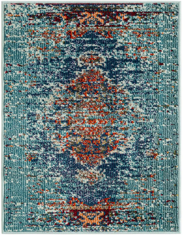 Detail image of 2' 2 x 3' Washable Arte Rug