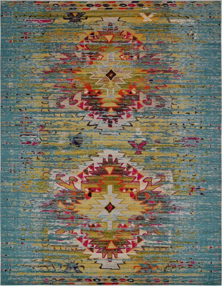 Detail image of 10' 6 x 16' 5 Washable Arte Rug