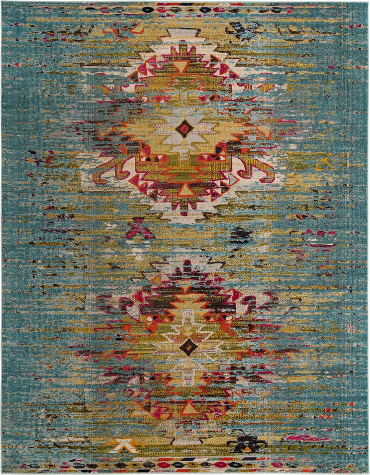 Detail image of 9' x 12' 2 Washable Arte Rug