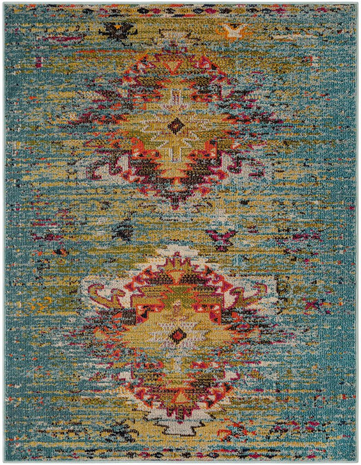 Detail image of 4' x 6' Washable Arte Rug