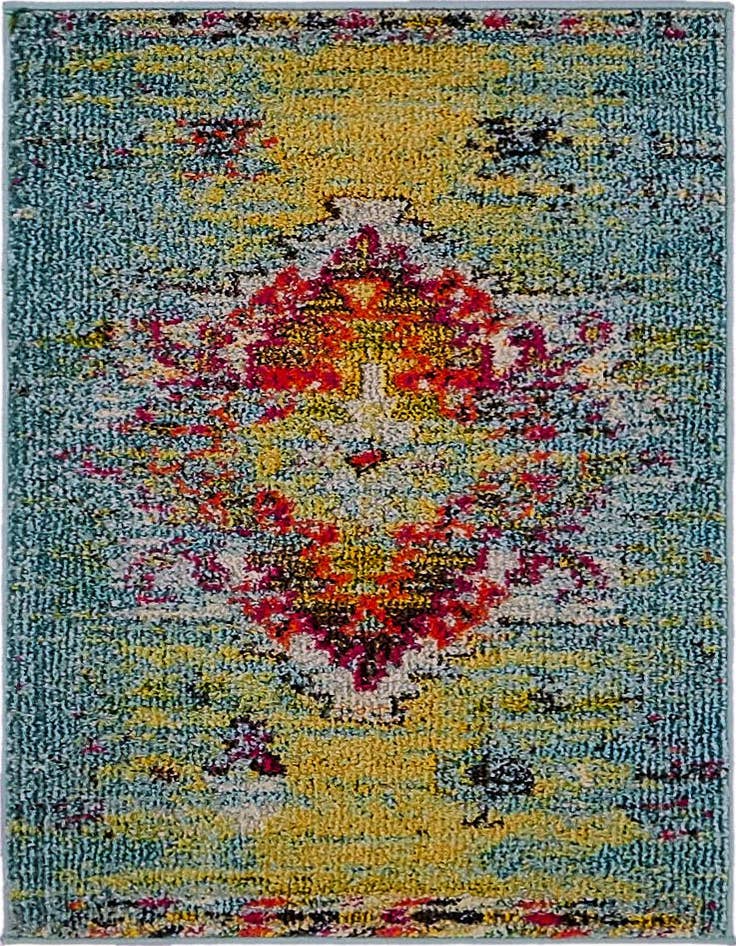 Detail image of 2' 2 x 3' Washable Arte Rug