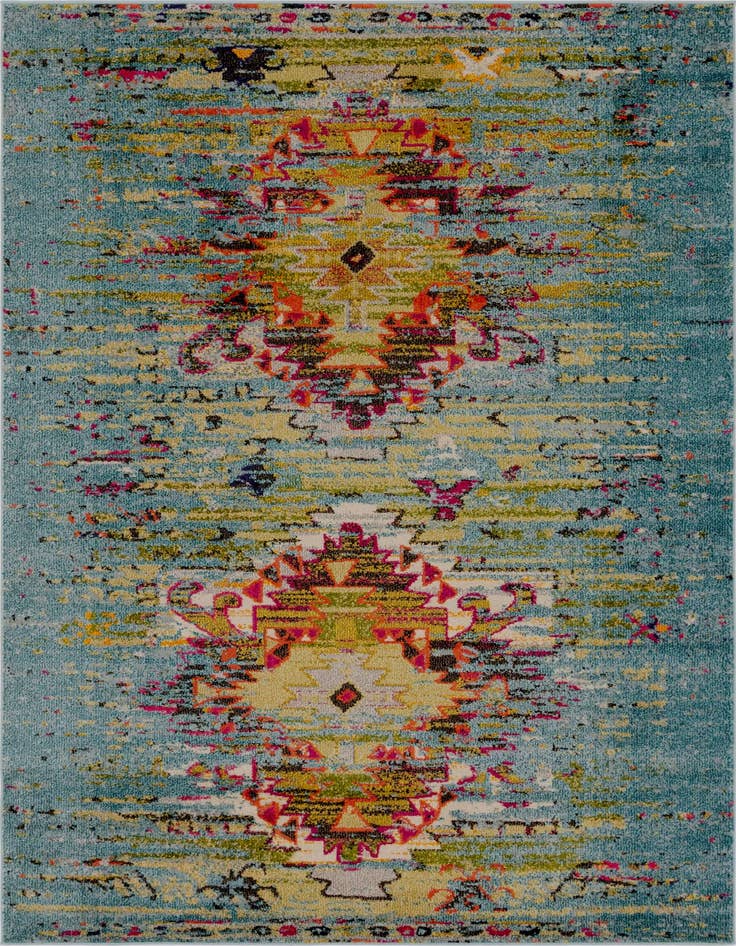 Detail image of 6' x 9' Washable Arte Rug