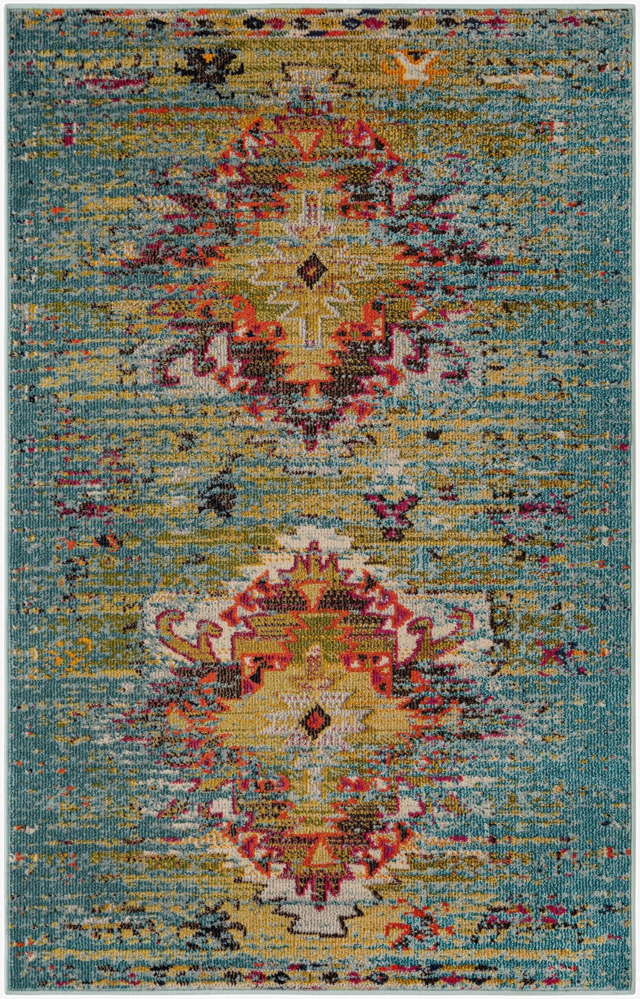 Primary image 4' x 6'  Washable Arte Rug
