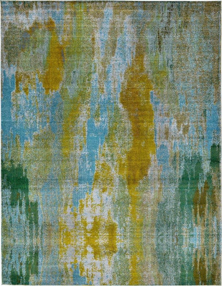 Detail image of 10' 6 x 16' 5 Washable Barcelona Rug