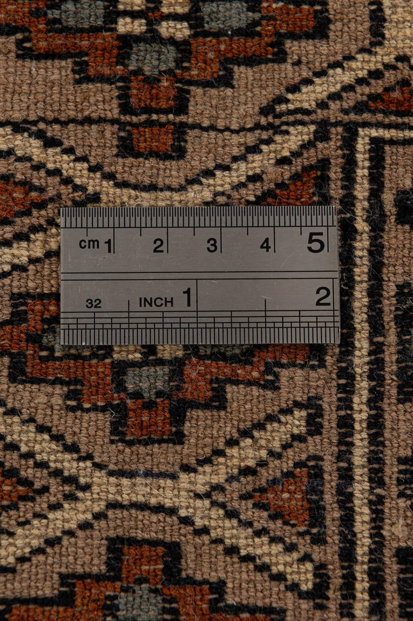 2' 8 x 4' 3 Hand Knotted Bokhara Oriental Wool Rug
