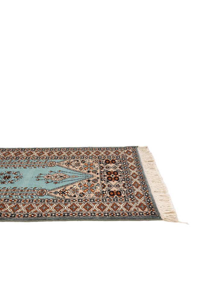 2' 8 x 4' 3 Hand Knotted Bokhara Oriental Wool Rug