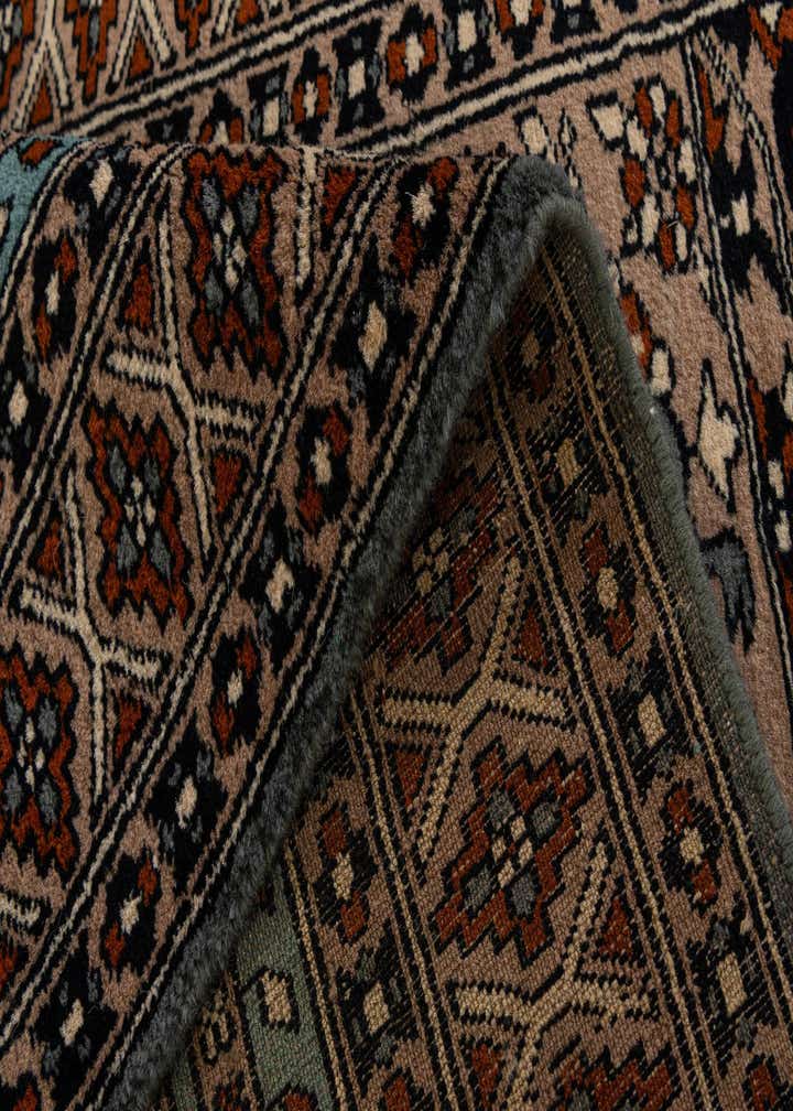 2' 8 x 4' 3 Hand Knotted Bokhara Oriental Wool Rug