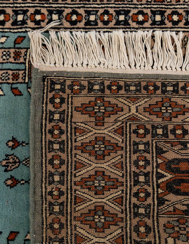 Detail image of 2' 8 x 4' 3  Hand Knotted Bokhara Oriental Wool Rug