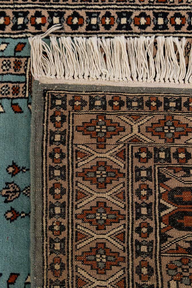 2' 8 x 4' 3 Hand Knotted Bokhara Oriental Wool Rug