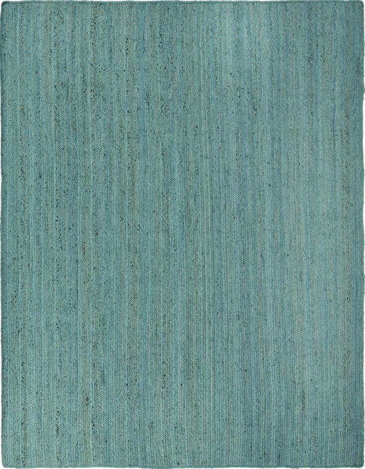 Detail image of 8' x 10'  Hand Braided Jute Rug