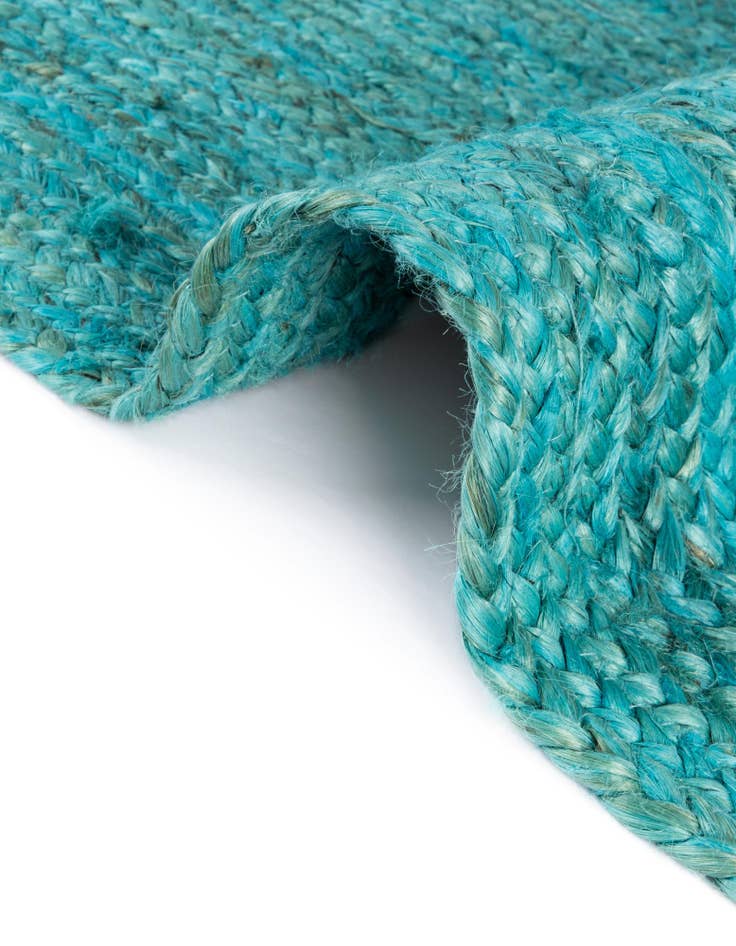 Detail image of 10' x 14' 1 Handmade Braided Jute Rug