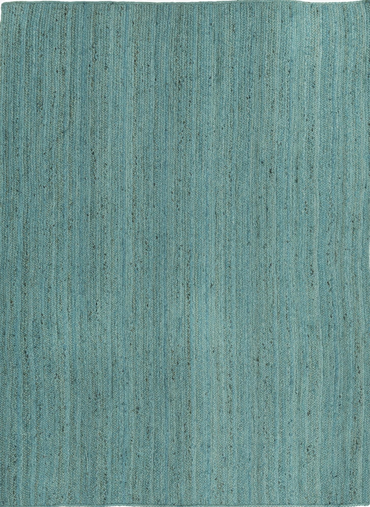 7' 1 x 10'  Hand Braided Jute Rug