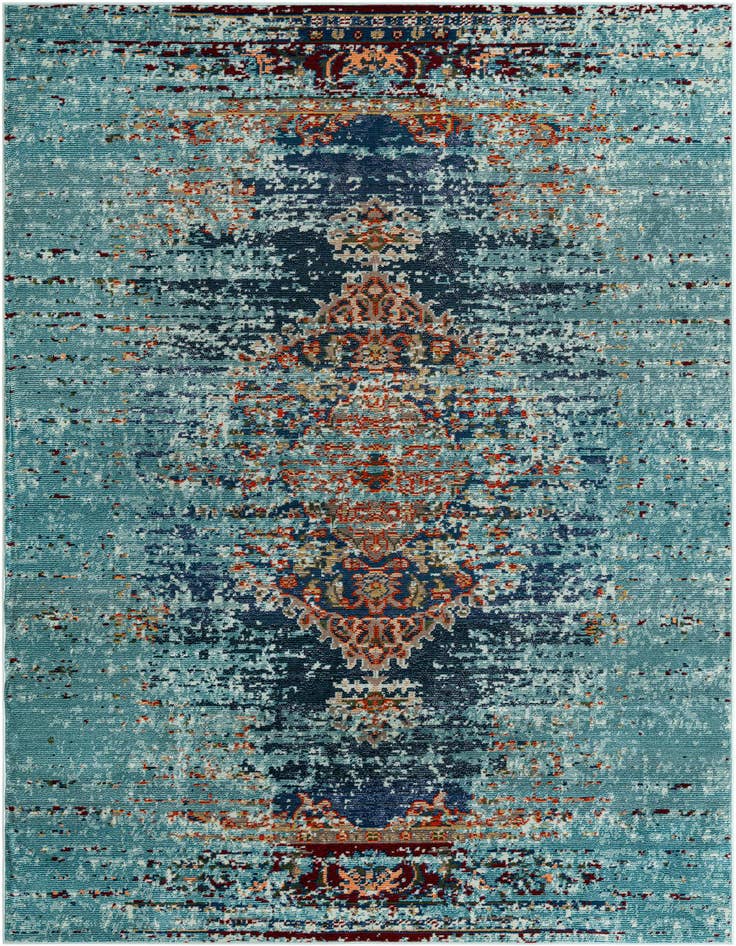 Detail image of 7' x 10' Washable Carnevale Rug