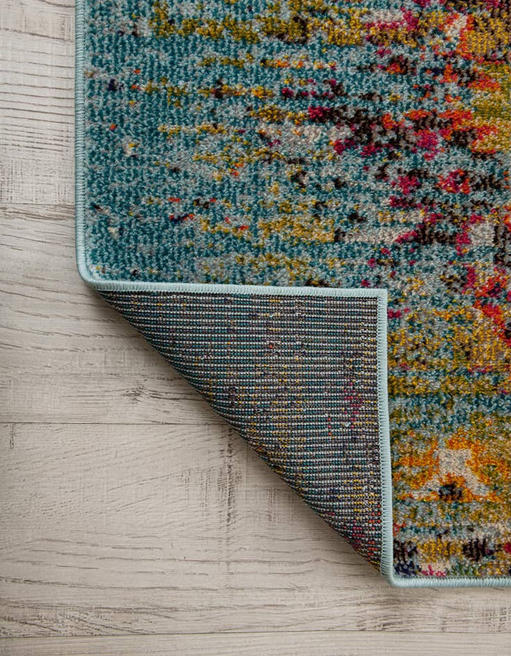 Detail image of 3' 3 x 5' 3 Washable Carnevale Rug