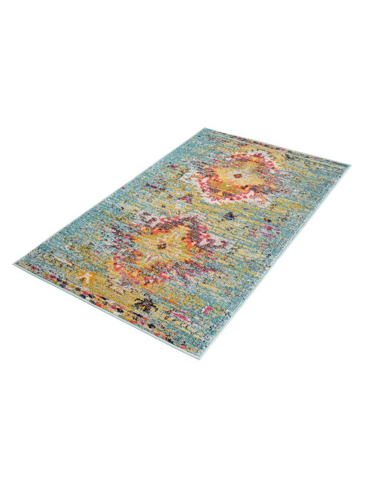 Detail image of 3' 3 x 5' 3 Washable Carnevale Rug