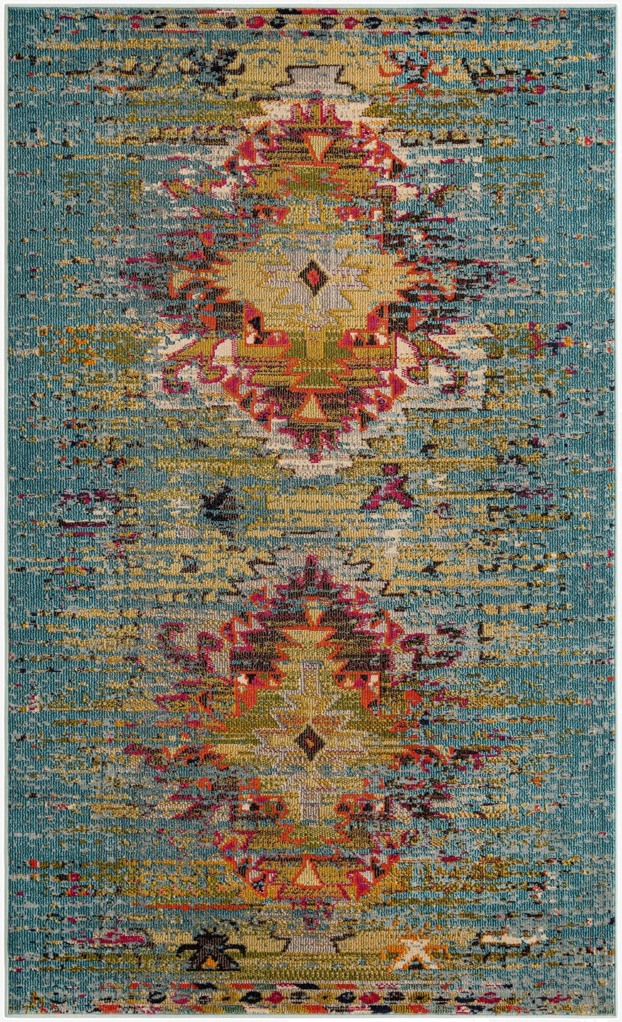 5' x 8' Washable Carnevale Rug
