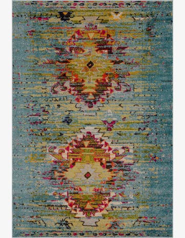 6' x 9' Washable Carnevale Rug