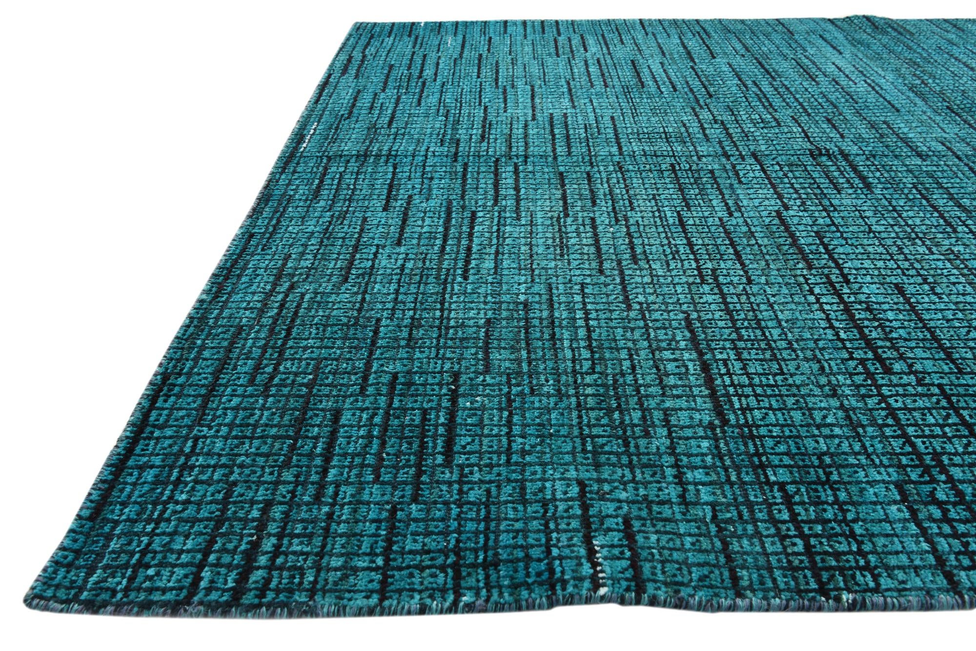 5' 5 x 7' 10 Hand Knotted Darya Wool Rug