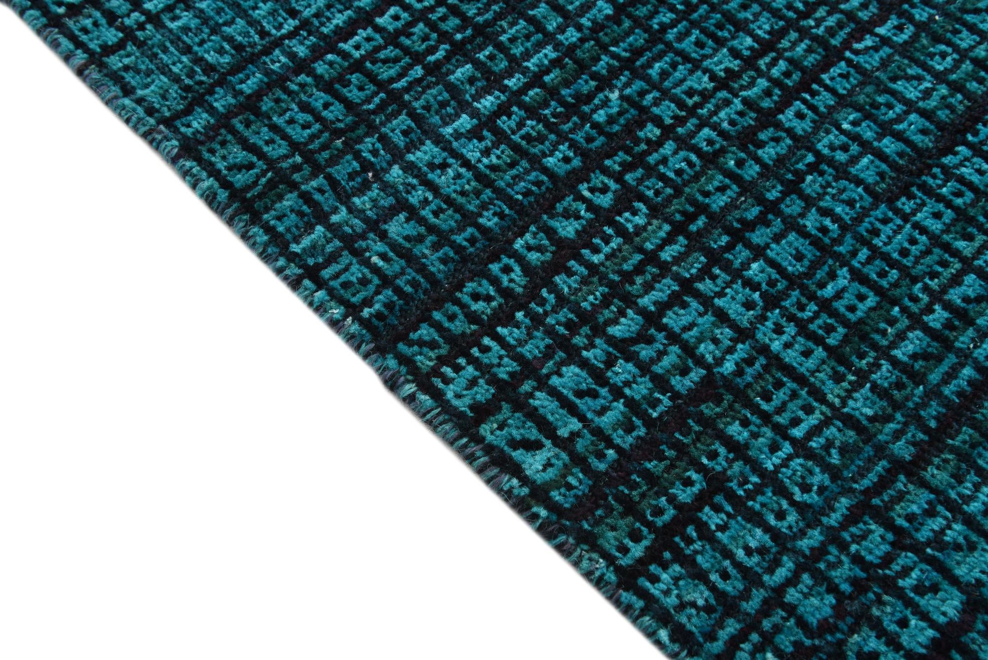 5' 5 x 7' 10 Hand Knotted Darya Wool Rug