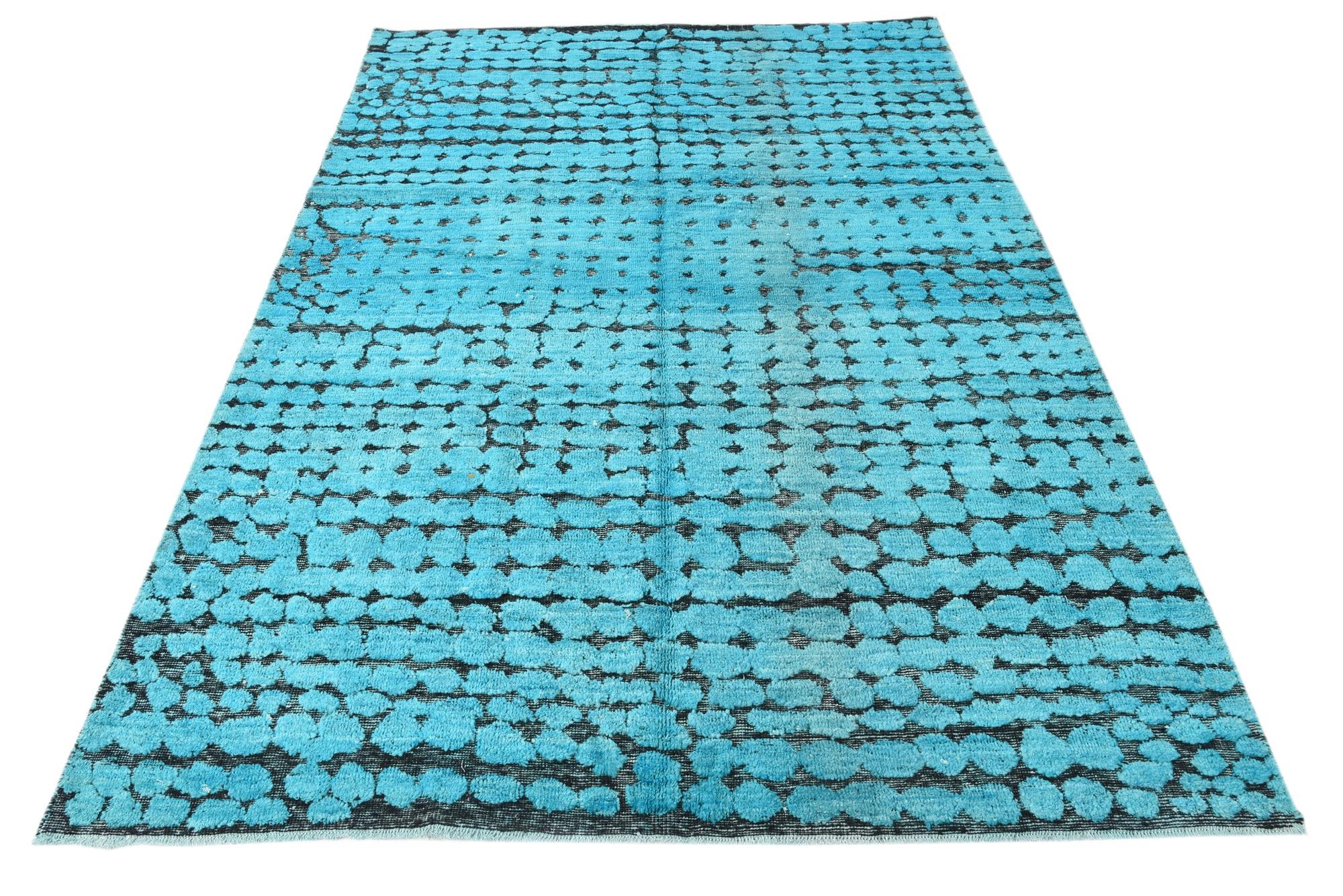 5' 5 x 8' 3 Hand Knotted Darya Wool Rug