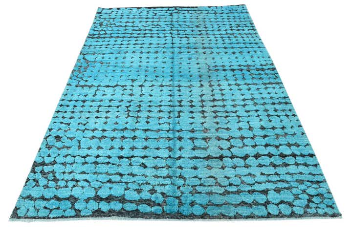 5' 5 x 8' 3 Hand Knotted Darya Wool Rug