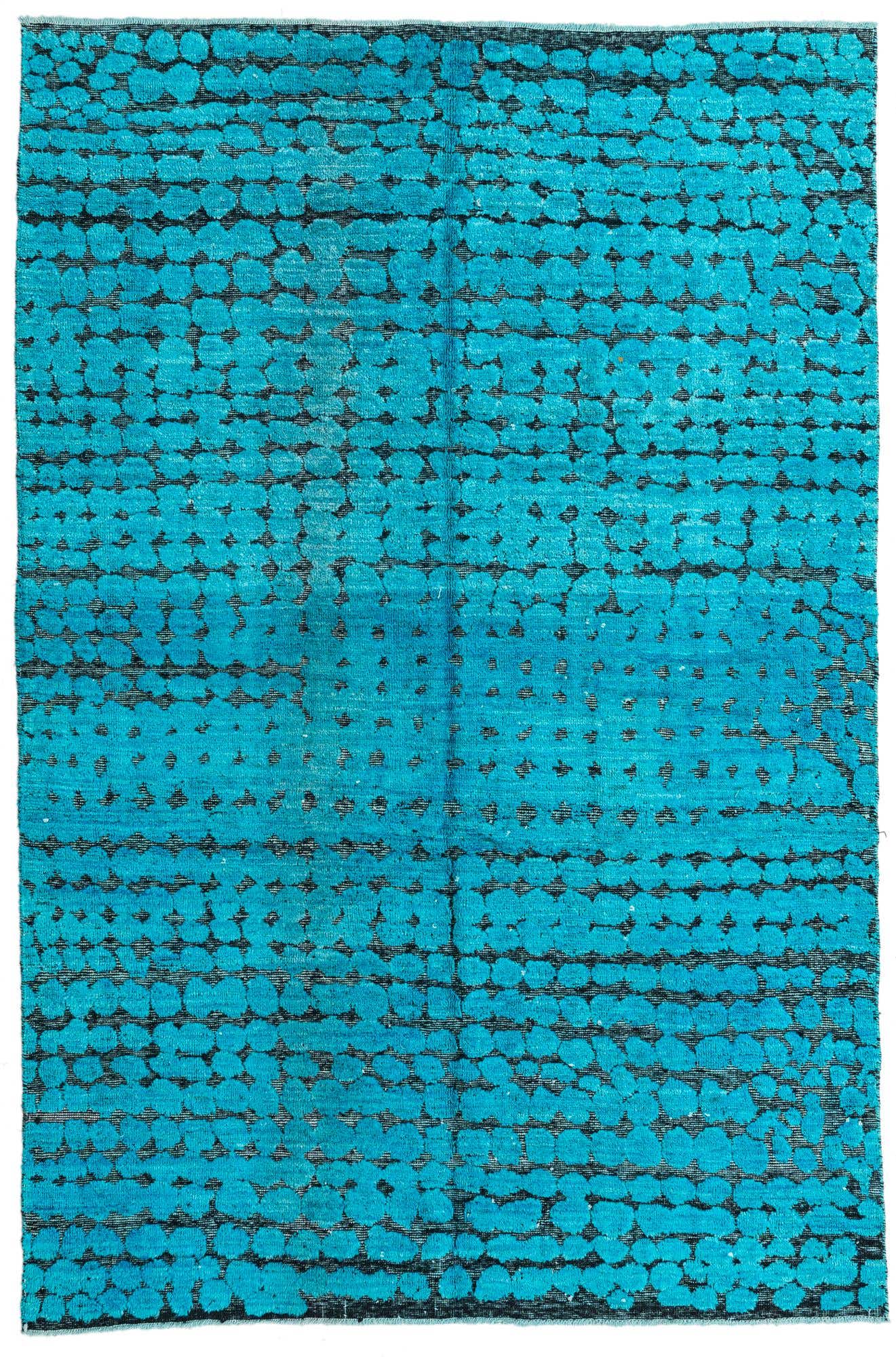 5' 5 x 8' 3 Hand Knotted Darya Wool Rug