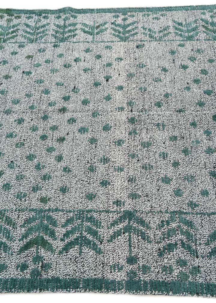 4' 11 x 7' 2 Hand Knotted Darya Wool Rug