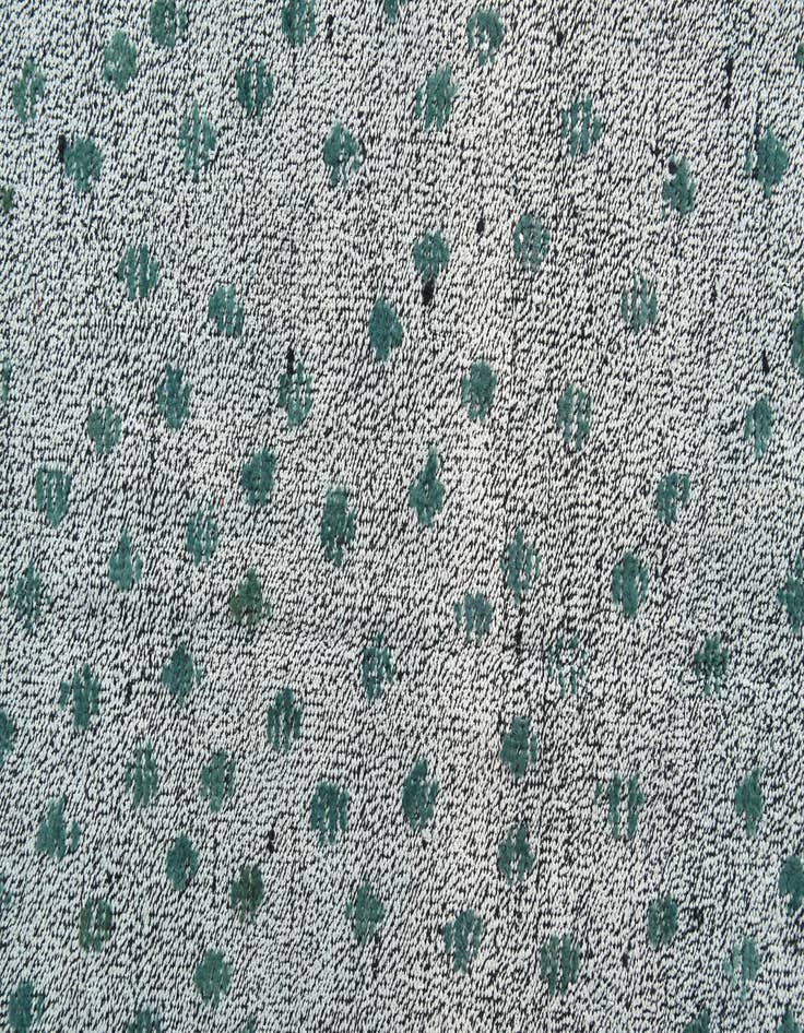 Detail image of 4' 11 x 7' 2  Hand Knotted Darya Wool Rug