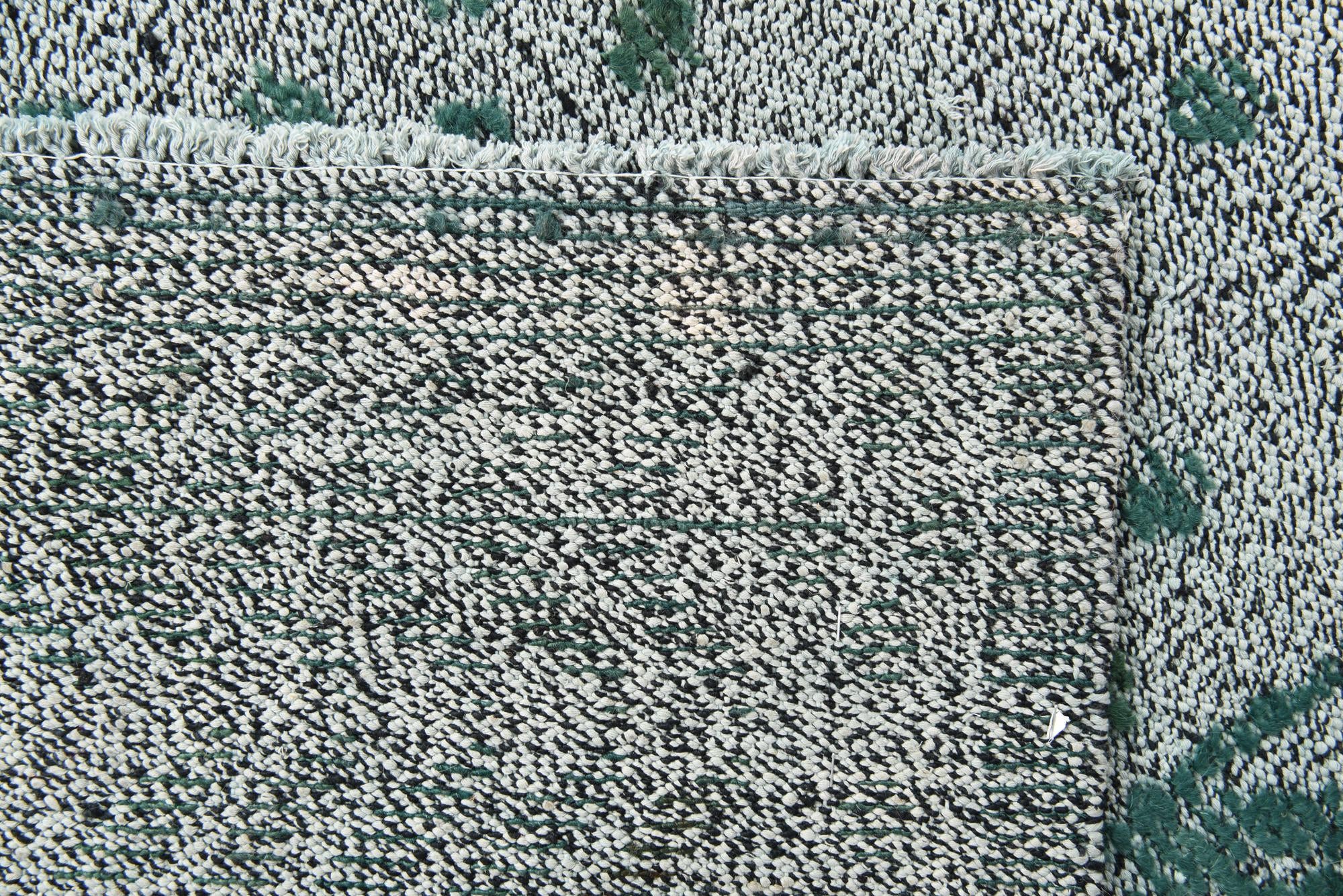 4' 11 x 7' 2 Hand Knotted Darya Wool Rug