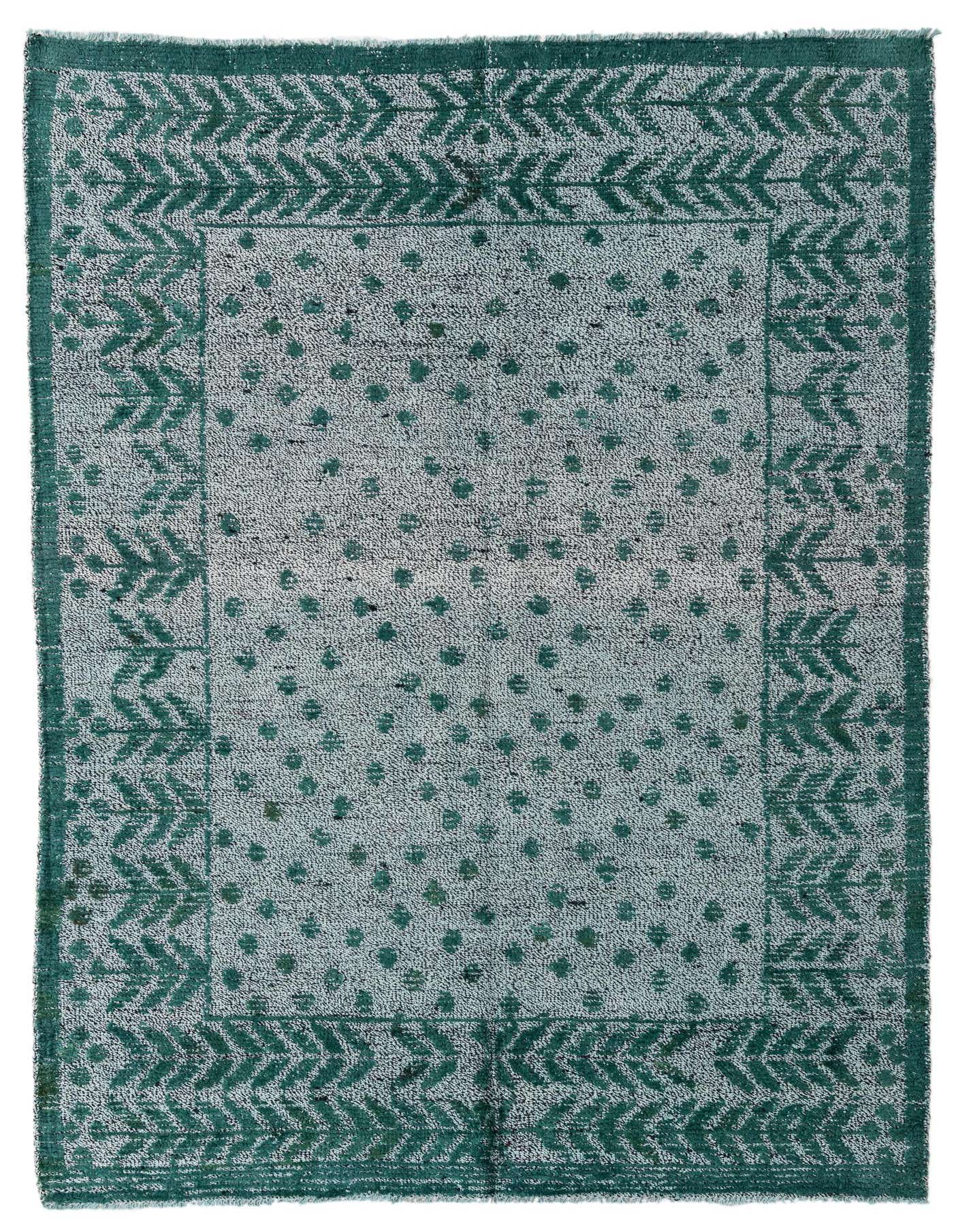 4' 11 x 7' 2 Hand Knotted Darya Wool Rug
