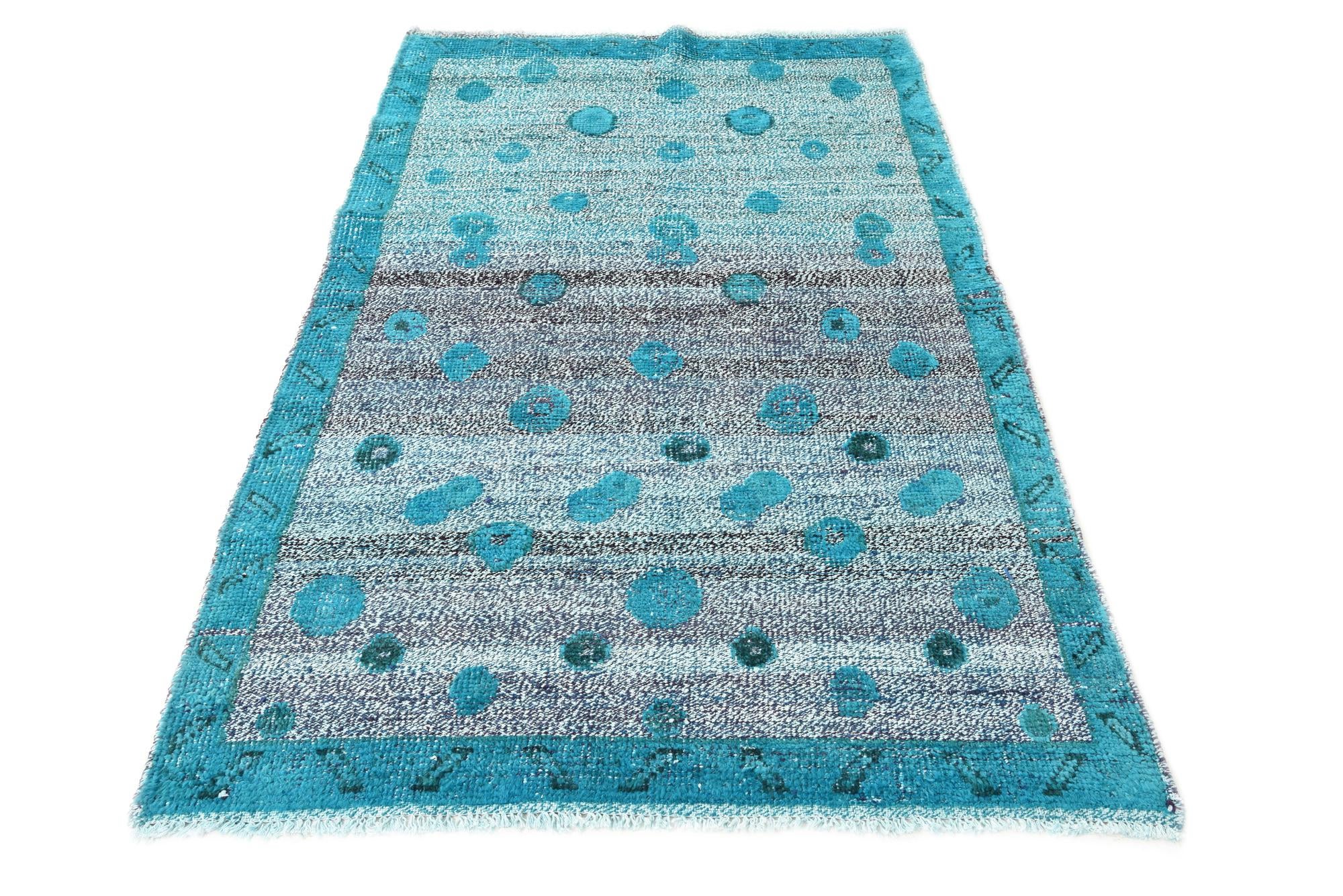 3' 10 x 6' 5 Hand Knotted Darya Wool Rug