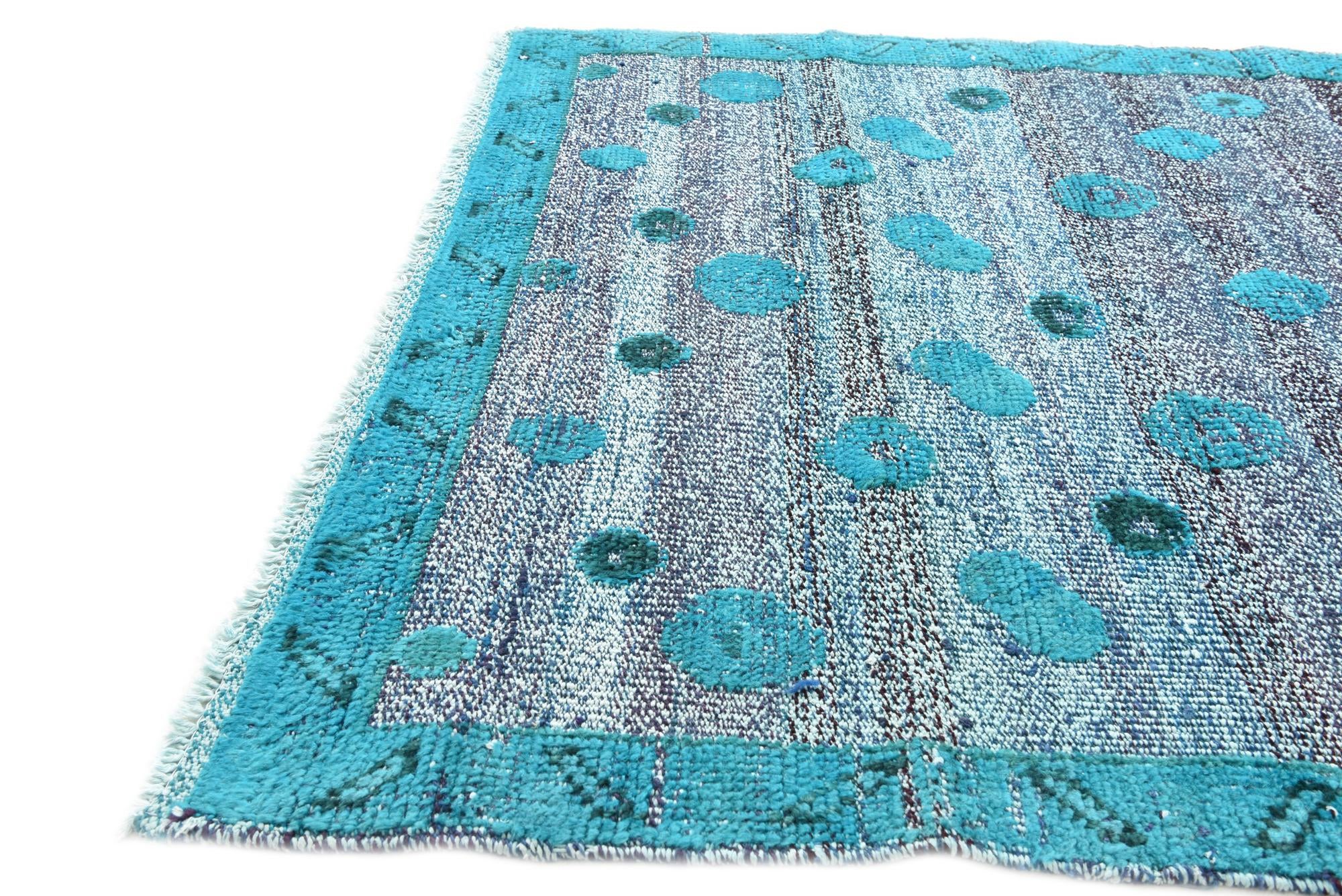 3' 10 x 6' 5 Hand Knotted Darya Wool Rug