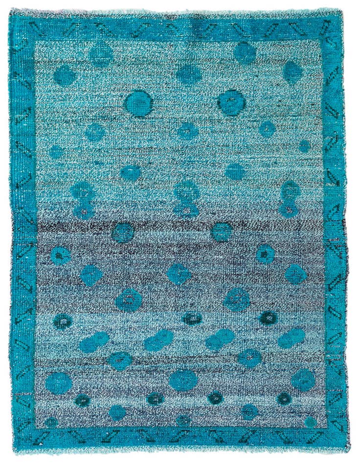 Detail image of 3' 10 x 6' 5 Hand Knotted Darya Wool Rug
