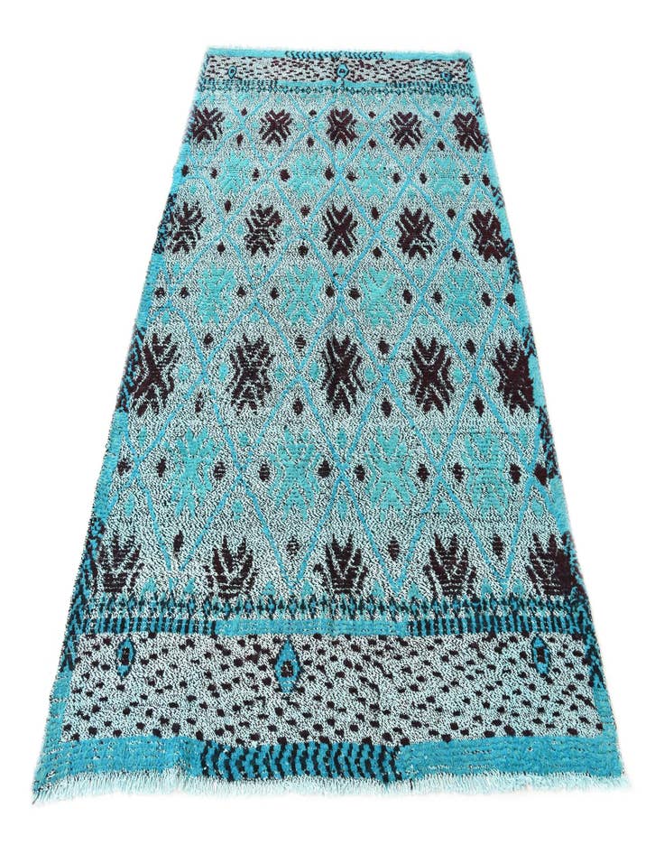 Detail image of 5' 5 x 8'  Hand Knotted Darya Wool Rug