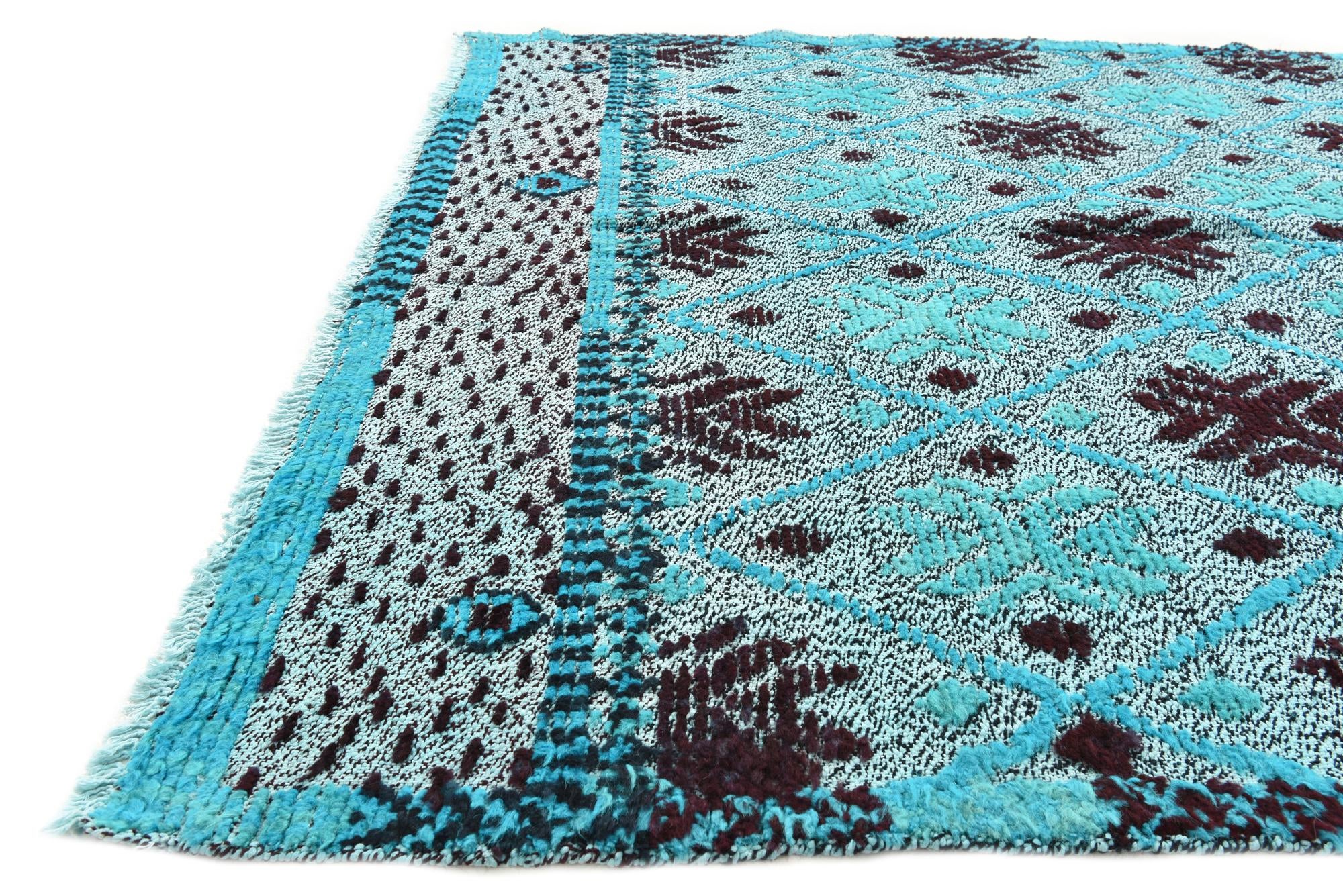 5' 5 x 8' Hand Knotted Darya Wool Rug