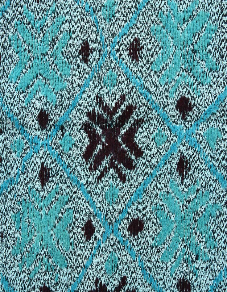 Detail image of 5' 5 x 8'  Hand Knotted Darya Wool Rug