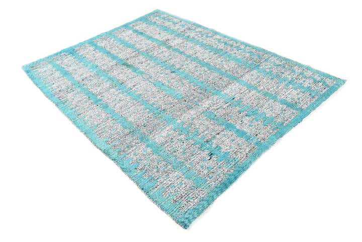 5' 2 x 7' 10 Hand Knotted Darya Wool Rug
