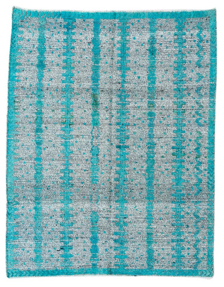 Detail image of 5' 2 x 7' 10 Hand Knotted Darya Wool Rug