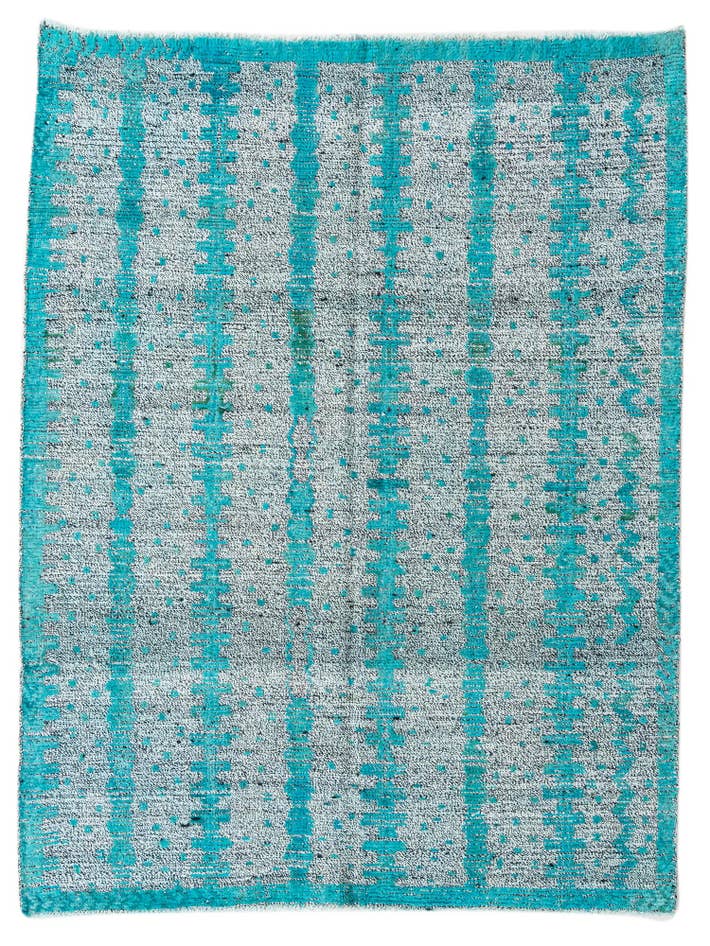 Detail image of 5' 2 x 7' 10 Hand Knotted Darya Wool Rug